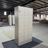 Office Cabinet: 15-Door Steel Office Cabinet