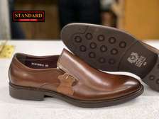 Coffee Brown Slip-on Shoes