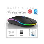 Three Modes Wireless RGB Mouse With USB Rechargeable