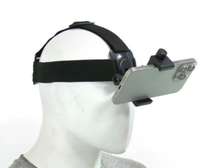Headstrap phone holder