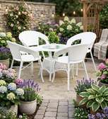 Dining Set; 5 Piece Outdoor Dining Set