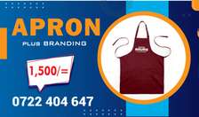 Apron branded/printing