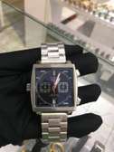 Silver Square Tag Heuer Monaco Watches