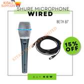 Shure wired microphone