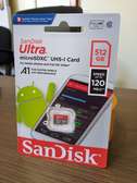 Sandisk 512GB Ultra MicroSDXC UHS-I Memory Card