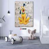 Kids Cartoon theme wall Art decor