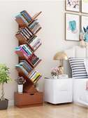 Tree-Shaped Floor Bookshelf for Books & Display