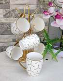 Classy Mugs with gold deco