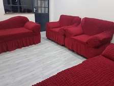 Classy luxurious look in Turkish sofa covers