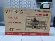 Vitron 43 Smart TV+ TV Guard, Wall Mount & 64GB Flash Disk