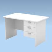 1200mm White MDF Standard Desk