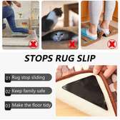 4pcs Ruggies Rug Carpet, Mat Grippers Non Slip Grip, Corners