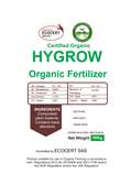 Hygrow Organic Fertlizer