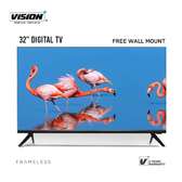 Vision Plus 32″ Digital Frameless TV