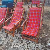 Custom-made Masai Deckchairs