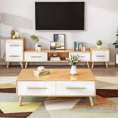tv stand and coffee table set