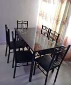 Kitchen dining room table with chairs