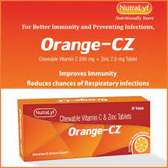 NutraLyf Chewable Vitamin C & Zinc Tablets Orange – CZ