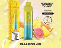 Gunnpod Air 3000 Puffs Rechargeable Pineapple Orange Guava