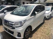 Nissan  Dayz Highway Star G white color 2018 model.
