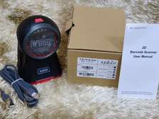 Table Mount Bar Code Scanner Round 2D XB 8602