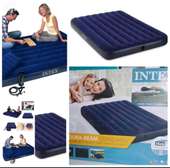INTEX INFLATABLE MATTRESS WITH HAND PUMP - ALL SIZES