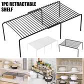 2 piece metallic shelf raiser/shelf creator