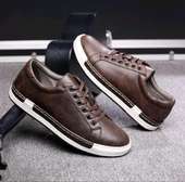 Men leather Casual shoes. Casuals