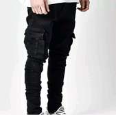 Side pocket jeans