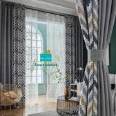 Blended curtains and sheers