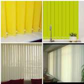 get to choose the colour for your vertical blinds