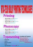 Ritatech Bulky Printing Technologies