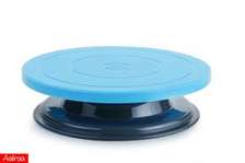 Plastic Cake Decorating Turntable Stand 28cm (Blue)