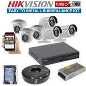 Six 6 CCTV Hikvision CCTV Security Cameras ComPlete Kit