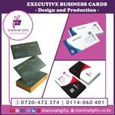 CUSTOM DESIGN EXECUTIVE BUSINESS CARDS