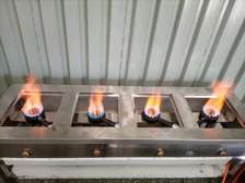 4 burner gas cooker