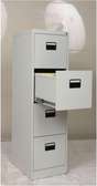 Solid Vertical Steel 4 Drawer Cabinet