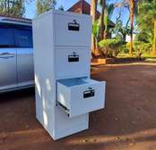 Office Cabinet  : 3 -Drawer File Cabinet With Locks