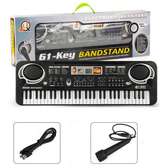 61key kids piano with microphone