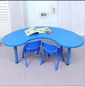 Bean/moon shape Kindergarten table