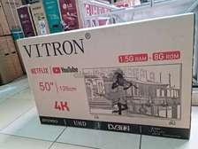 Vitron 50 Inch Android 4K Smart Tv