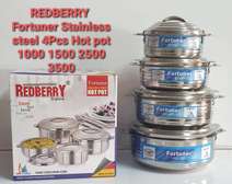 4pcs Redberry Phoenix stainless steel Hotpots