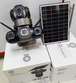 3 Lenses 3 Screen V380 Triple Lens 4g PTZ Solar Camera