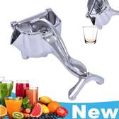 Metallic manual juicer blender big