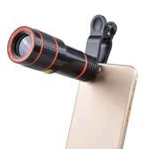 Phone telescope zoom lens