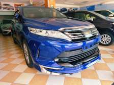 Toyota Harrier premium grade 2018 blue 2wd