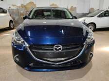 Mazda Demio petrol blue 2016