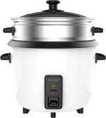 Sharp 400W 0.8L 2-in-1 Non-Stick Rice Cooker & Food Steamer