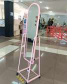 FULL LENGTH DRESSING MIRRORS WITH WHEELS AND SHOE RACK