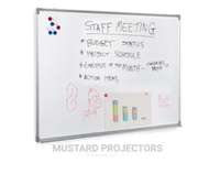 Wall Mount Magnetic Whiteboard 6x4ft